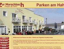 Tablet Screenshot of parken-am-hahn.info